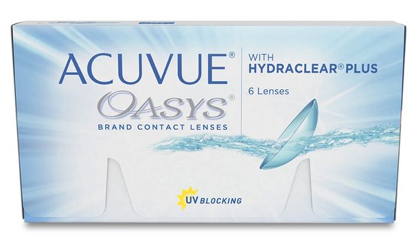 Линзы контактные Acuvue oasys (8.4/-3.25) 6шт