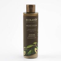 Бальзам для волос Питание & Сила Серия Organic Avocado, Ecolatier Green 250 мл миниатюра