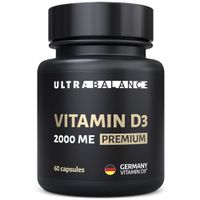 Витамин Д3 Премиум холекальциферол UltraBalance/УльтраБаланс капсулы 2000МЕ 60шт