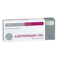 Азитромицин-OBL капсулы 250мг 6шт, миниатюра фото №29