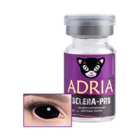 Линзы контактные цветные Adria/Адриа Sclera Pro vial (8.6/-0,00) Demon look 1шт