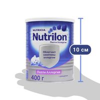 Смесь сухая с пребиотиками детская Пепти Аллергия Нутрилон/Nutrilon 400г миниатюра фото №12
