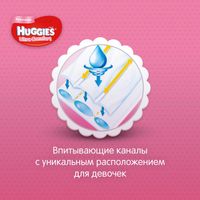 Подгузники Huggies/Хаггис Ultra Comfort для девочек 5 (12-22кг) 15 шт. миниатюра фото №4