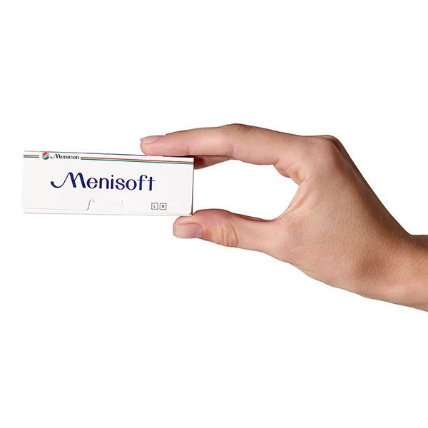 Купить Линзы контактные ежемесячной замены мягкие Menisoft Menicon (-1, 25/8, 6/14, 2) 3шт, Menicon Co., Ltd., Япония