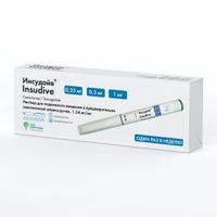 Инсудайв раствор для п/к введ. шприц-ручка 0,25/0,5/1мг/доза 3мл+Игла 6шт миниатюра фото №4