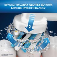 Электрическая зубная щетка Oral-B/Орал-би PRO 500 Cross Action миниатюра фото №9