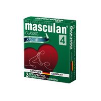 Маскулан презервативы masculan 4 classic №3 увеличенных размеров, розового цвета