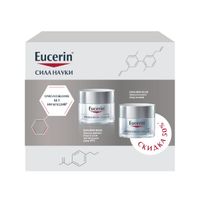Набор Hyaluron-Filler Eucerin/Эуцерин: Крем ночной 50мл+Крем дневной для сухой кожи SPF15 50мл