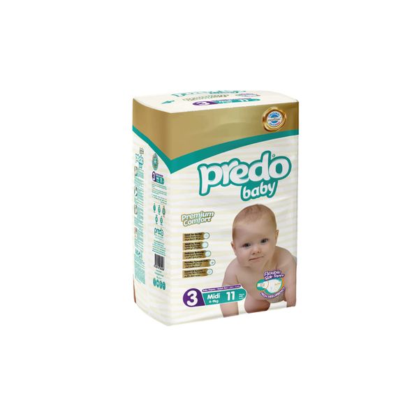 Подгузники для детей Baby Predo/Предо 4-9кг 11шт р.3