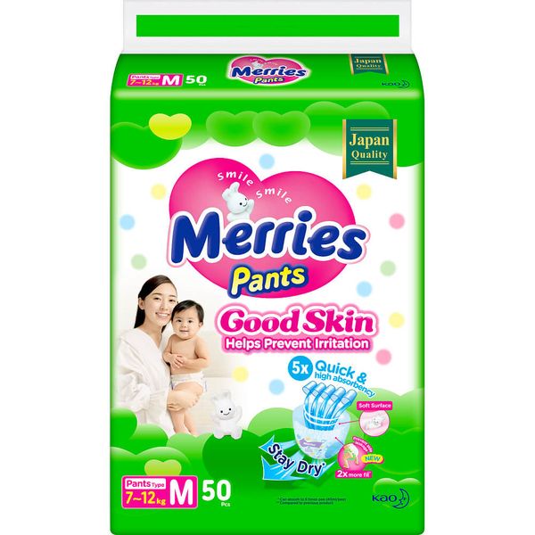 Трусики для детей Good Skin Merries/Меррис 7-12кг 50шт р.M фото №6