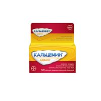 Кальцемин Адванс, комплекс кальция, витамина D3 и минералов, таблетки п.п.о. 120шт Bayer/Байер миниатюра