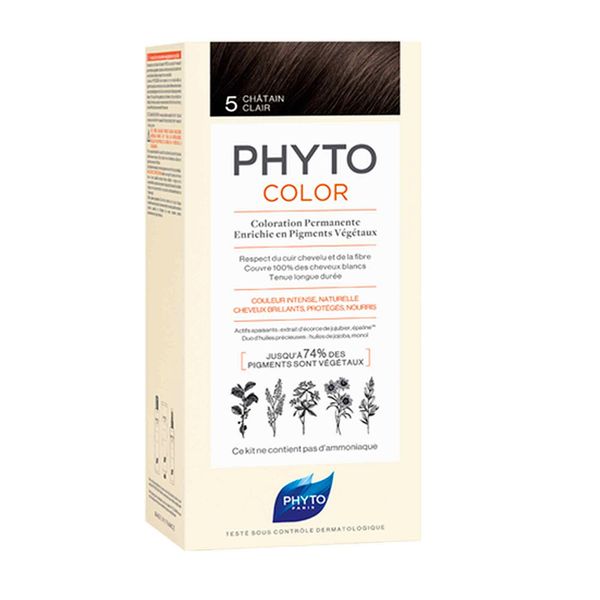 Краска-крем для волос Phyto Color Phyto/Фито тон 5 Светлый шатен Laboratoires Phytosolba 1122931 Краска-крем для волос Phyto Color Phyto/Фито тон 5 Светлый шатен - фото 1
