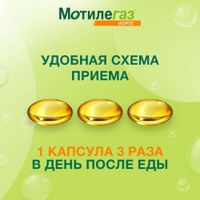 Мотилегаз форте капсулы 120мг 20шт миниатюра фото №3