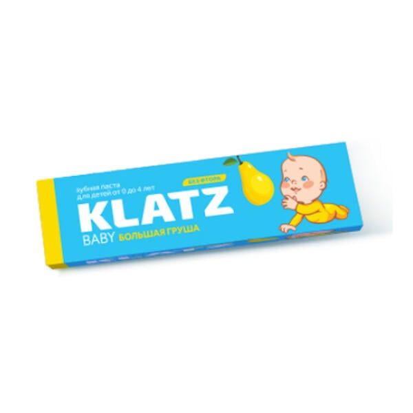 Паста зубная для детей большая груша без фтора Baby Klatz 48мл Си Ай Ди Групп 1210833 - фото 1