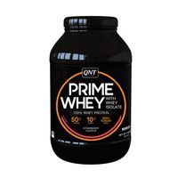 Протеин Сывороточный белок Prime Whey (Прайм Вэй) со вкусом клубника QNT 908г