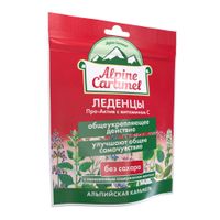 Альпийская карамель с витамином С без сахара Про-Актив Alpine Caramel леденцы пак. 75г миниатюра фото №2