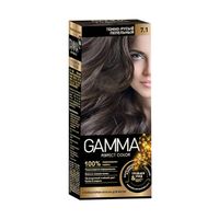 Крем-краска для волос темно-русый пепельный Gamma Perfect color Свобода тон 7.1