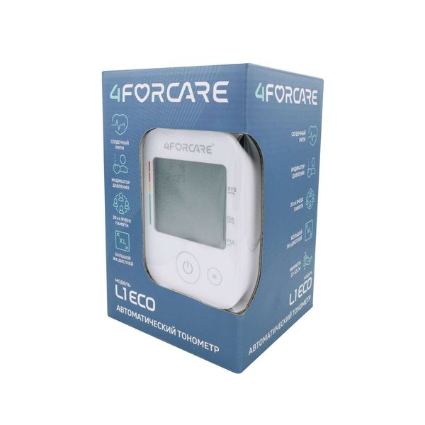 Тонометр автоматический электронный на плечо L1 Эко 4Forcare 2349₽