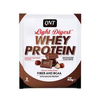Пробник сывороточного белка Light Digest Whey Protein (Лайт Дайджест Вей Протеин) Лесной орех шоколад QNT 40г