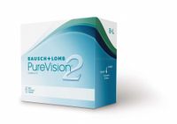Линзы контакт. Bausch&Lomb Бауш энд Ломб PureVision 2 мягкие для коррекции зрения (-5.00/8.6) 6 шт