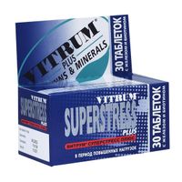 Витрум Суперстресс Плюс таблетки п/о плен. 1350мг 30шт миниатюра фото №2