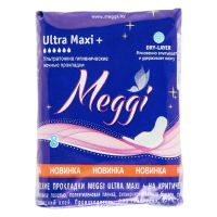 Прокладки гигиенические Ultra Maxi+ Meggi/Мегги 8шт