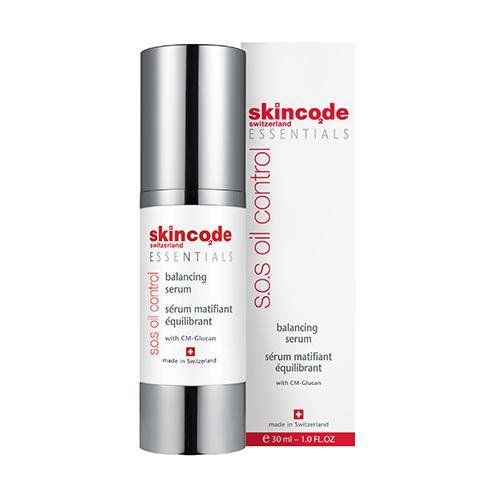 Сыворотка СОС матирующая для жирной кожи, Skincode 30 мл skincode матирующая сыворотка для жирной кожи 30 мл skincode essentials s 0 s oil control