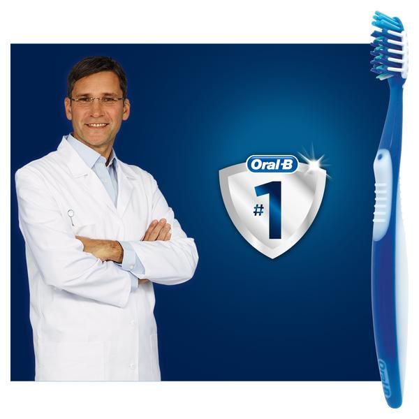 Зубная щетка Oral-B (Орал-Би) PRO-EXPERT All-in-1 Средней жесткости, 2 шт. зубная щетка oral b чистота свежесть сила средней жесткости
