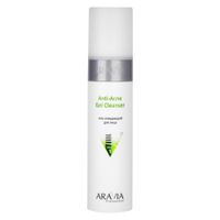 Гель очищающий для жирной и проблемной кожи лица Anti-Acne Gel Cleanser Aravia Professional/Аравия 250мл