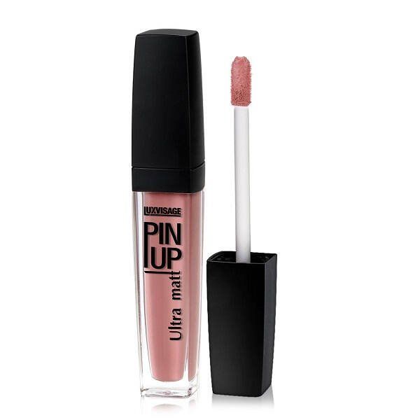 Блеск д/губ Pink sand ultra matt Luxvisage Pin-Up тон 20 5г luxvisage блеск для губ pin up ultra matt 18 cream praline 5 г