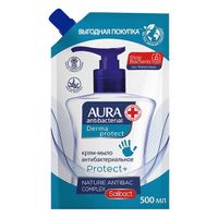 Крем-мыло антибактериальное Derma Protect Aura/Аура 500мл
