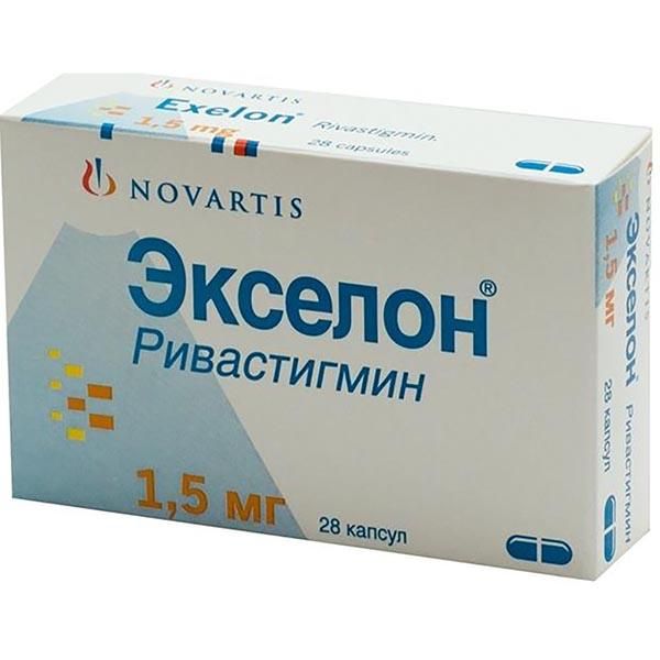 Экселон капсулы 1,5мг 28 шт. Novartis Pharmaceutica S.A 572649 - фото 1