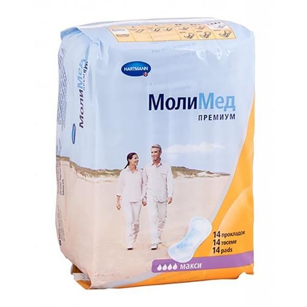 Прокладки урологические maxi Premium MoliMed/Молимед 14шт