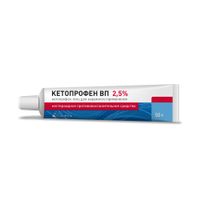 Кетопрофен ВП гель для наружного применения 2,5% 50г миниатюра фото №2