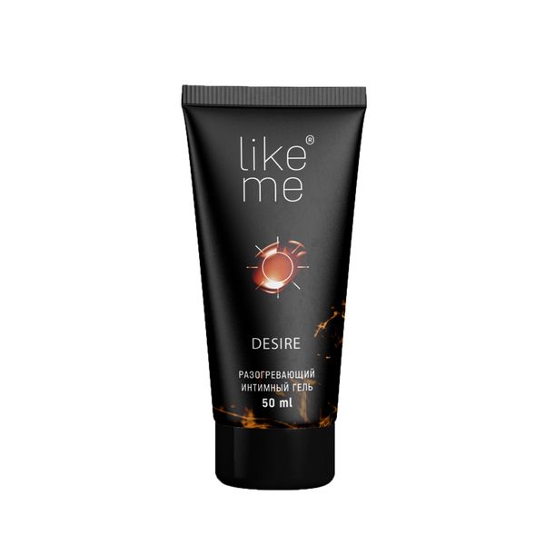 Гель интимный увлажняющий на водной основе с согревающим эффектом Like Me 50мл