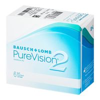 Линзы контактные для коррекции зрения мягкие PureVision 2 Balafilcon A (-3.00/8.6) 6шт
