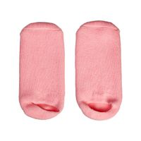 Маска-носки гелевые увлажняющие многоразового использования розовые Bradex/Брадекс миниатюра фото №3