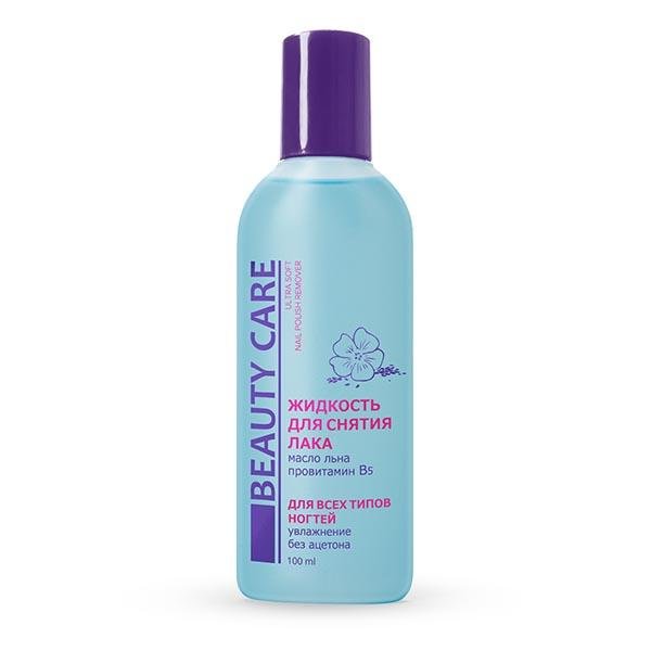 Изображение товара Жидкость для снятия лака с ногтей с маслом льна и провитамином В5 BC Beauty Care/Бьюти Кеа 100мл