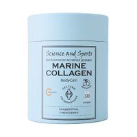 Морской коллаген вкус шиповника хондроитин и глюкозамин с витамином С BodyGen Science and Sports стик 30шт