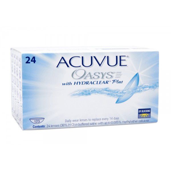 Линзы контактные Acuvue Oasys (-2.00/8.4) 24шт