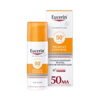 Флюид солнцезащитный против пигментации SPF50 Sensitive protect Eucerin/Эуцерин 50мл