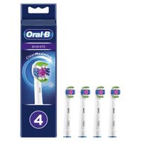 Насадки сменные Oral-B/Орал-Би для электрических зубных щеток 3D White CleanMaximiser EB18рRB 4 шт.
