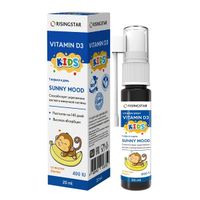 Витамин Д3 Иммуно Кидс банан Risingstar спрей подъязычный дозированный 400МЕ 20мл