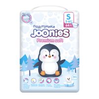 Подгузники Premium Soft Joonies/Джунис 3-6кг 64шт р.S