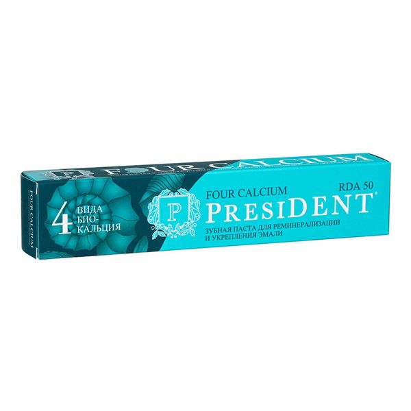 Паста зубная Four Calcium PresidentПрезидент 75г 317₽