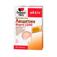 Лецитин Форте 1200 Activ Doppelherz/Доппельгерц капсулы 1860мг 30шт
