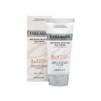 Крем для лица солнцезащитный Collagen 3in1 spf50 pa+++ Enough 50мл