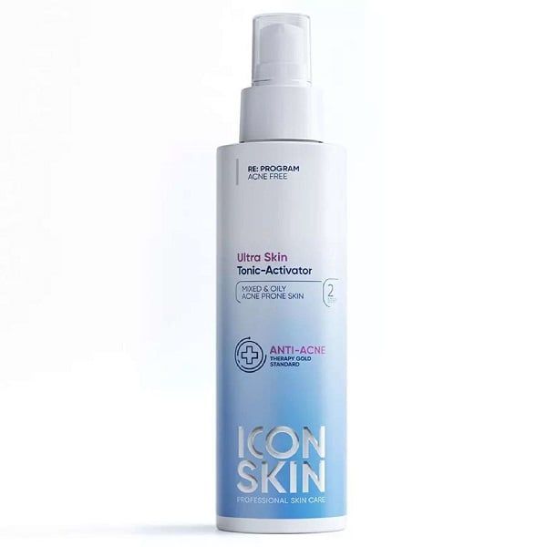 Тоник-активатор очищающий Ultra skin Icon Skin 150мл тоник для лица icon skin очищающий тоник активатор ultra skin