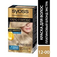 Краска для волос 12-0 Осветлитель Oleo Intense Syoss/Сьосс 115мл