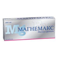 Магнемакс таблетки 500мг 20шт, миниатюра фото №2